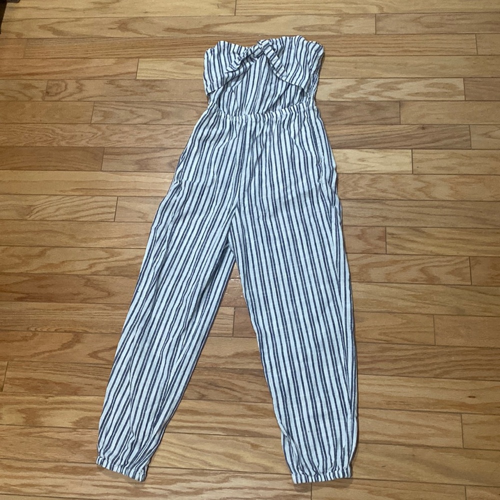 Strapless jumpsuit aerie